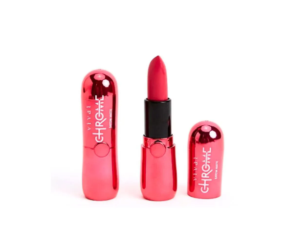 Batom Bastão Matte Chrome Vivai